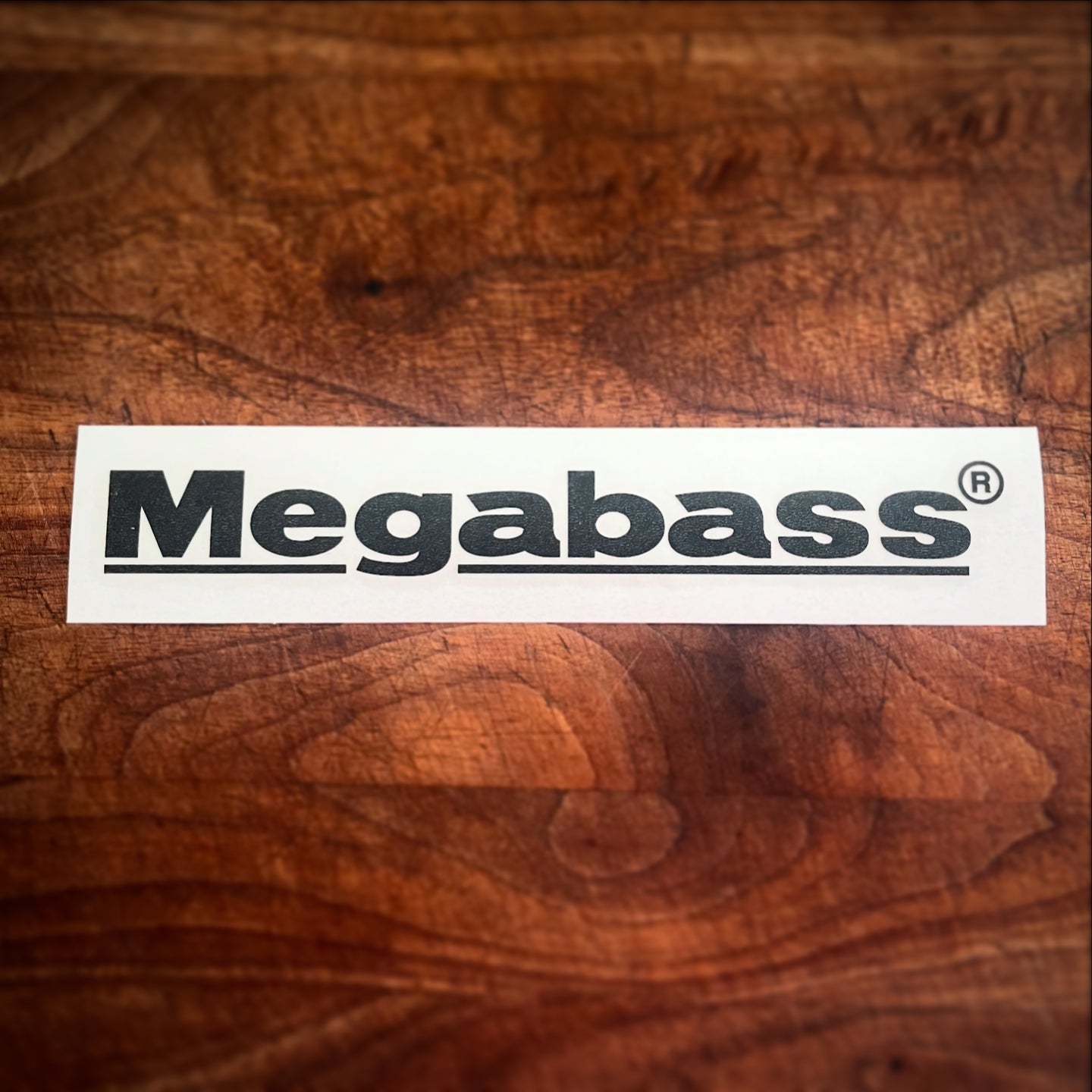 Megabass small decal